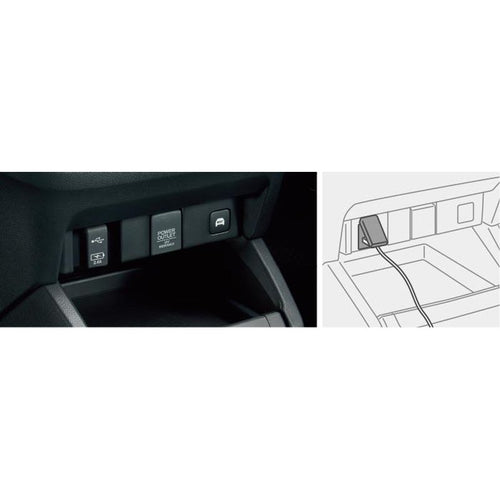[NEW] JDM Honda ODYSSEY RC USB Charger Instrument panel center lower Genuine OEM