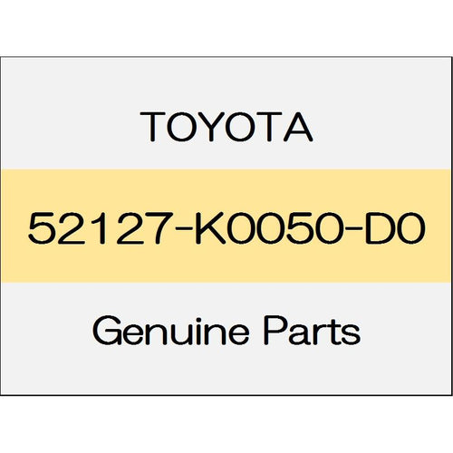 [NEW] JDM TOYOTA YARIS A1#,H1#,P210 Front bumper hole cover body color code (3R9) 52127-K0050-D0 GENUINE OEM