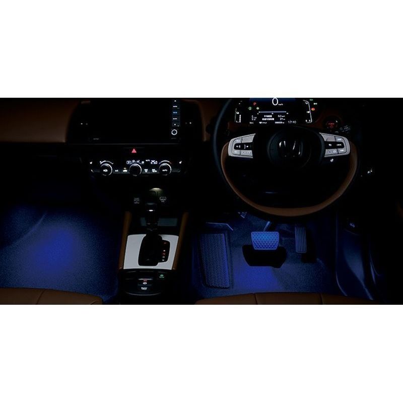 [NEW] JDM Honda Fit GR Foot Light LED Blue Genuine OEM