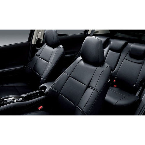 [NEW] JDM Honda VEZEL RU Seat Cover For Gasoline Vehicles Black Genuine OEM