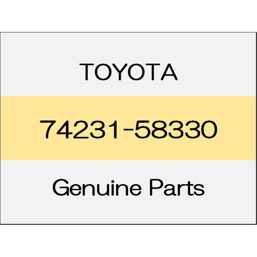 [NEW] JDM TOYOTA ALPHARD H3# Front armrest base panel upper (R) sunroof Mu 74231-58330 GENUINE OEM