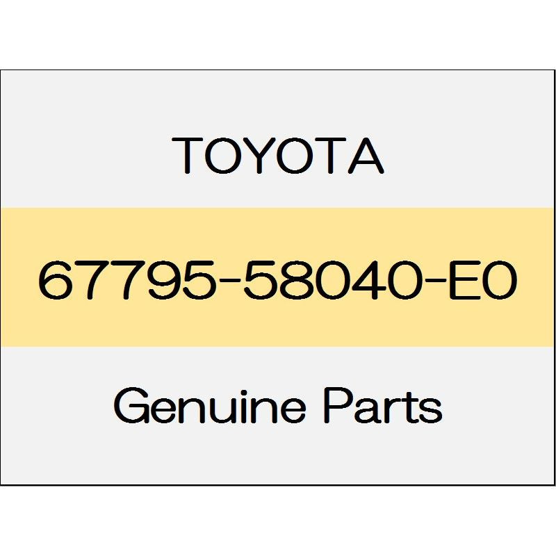 [NEW] JDM TOYOTA ALPHARD H3# Door trim ornament base Front (R) 1801 ~ Standard system G 67795-58040-E0 GENUINE OEM