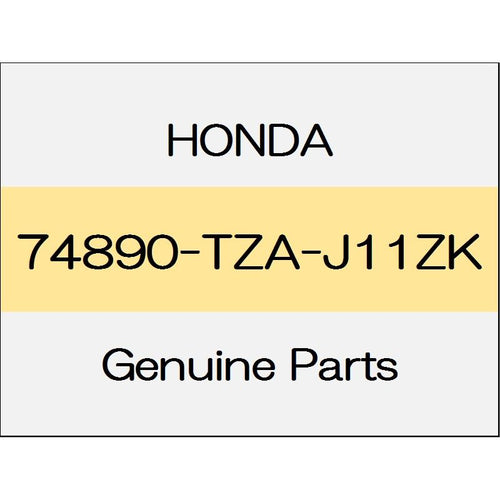[NEW] JDM HONDA FIT eHEV GR Rear license garnish Assy back camera-free body color code (B610M) 74890-TZA-J11ZK GENUINE OEM