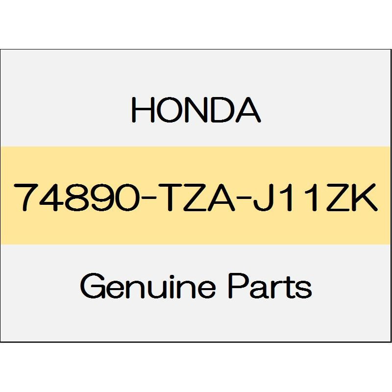 [NEW] JDM HONDA FIT eHEV GR Rear license garnish Assy back camera-free body color code (B610M) 74890-TZA-J11ZK GENUINE OEM