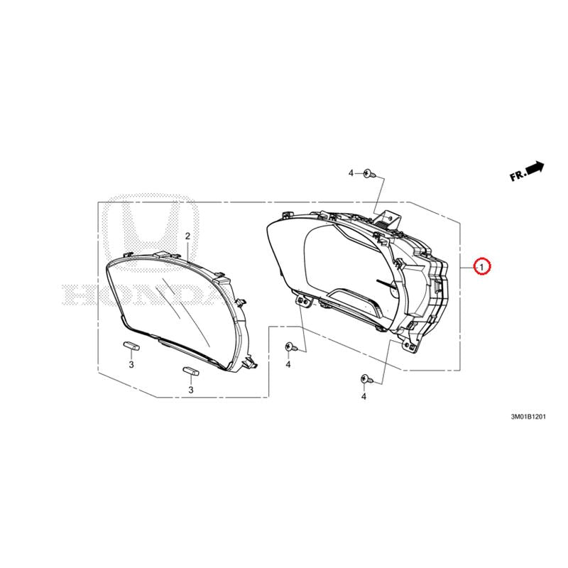 [NEW] JDM HONDA VEZEL RV3 2021 Meter (2) GENUINE OEM