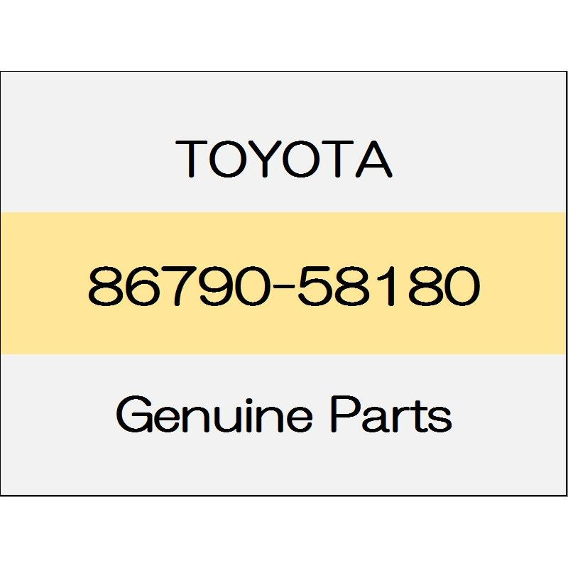 [NEW] JDM TOYOTA ALPHARD H3# Rear television camera Assy Panoramic View Monitor No 1801 - with genuine car navigation system 86790-58180 GENUINE OEM