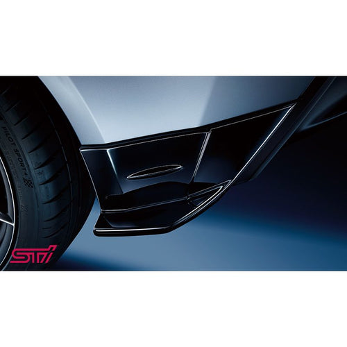 [NEW] JDM Subaru BRZ ZD8 STI Rear Side Under Spoiler Crystal Black Genuine OEM