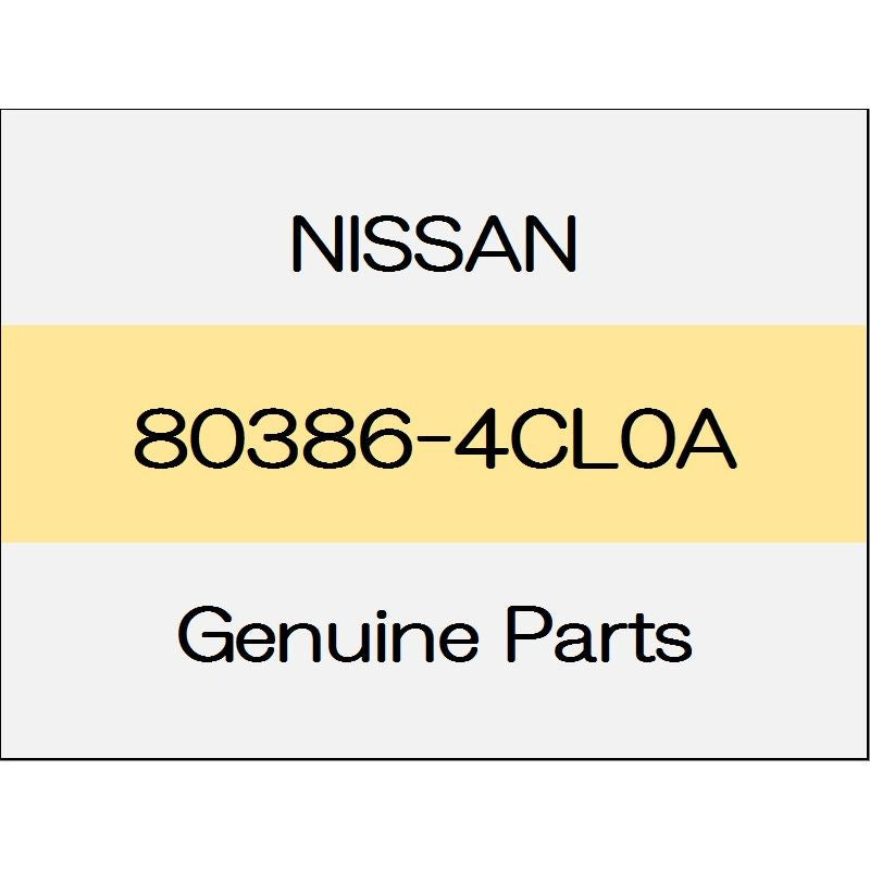 [NEW] JDM NISSAN X-TRAIL T32 Door lower sash rear glass run (R) 80386-4CL0A GENUINE OEM