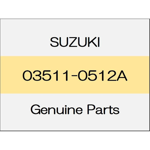 [NEW] JDM SUZUKI JIMNY SIERRA JB74 Screw 03511-0512A GENUINE OEM