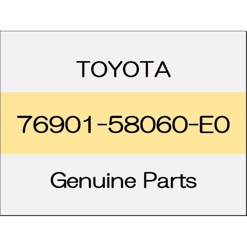 [NEW] JDM TOYOTA ALPHARD H3# Fender panel mudguard (R) body color code (4x7) 76901-58060-E0 GENUINE OEM