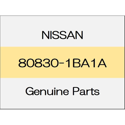[NEW] JDM NISSAN SKYLINE CROSSOVER J50 Front door weather strip (R) 80830-1BA1A GENUINE OEM