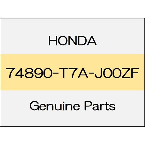 [NEW] JDM HONDA VEZEL RU Rear license garnish Assy back camera-free 1802 ~ body color code (NH731P) 74890-T7A-J00ZF GENUINE OEM