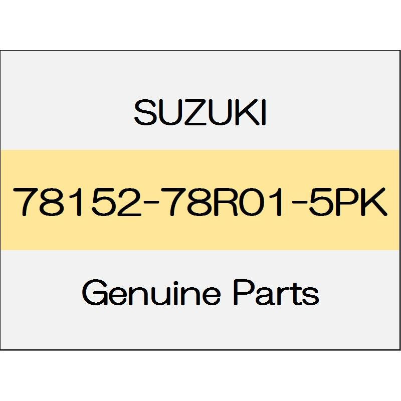 [NEW] JDM SUZUKI JIMNY SIERRA JB74 Roof drip front cap (L) 78152-78R01-5PK GENUINE OEM