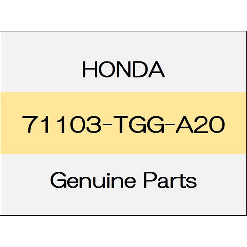 [NEW] JDM HONDA CIVIC HATCHBACK FK7 Front bumper side garnish (R) 71103-TGG-A20 GENUINE OEM