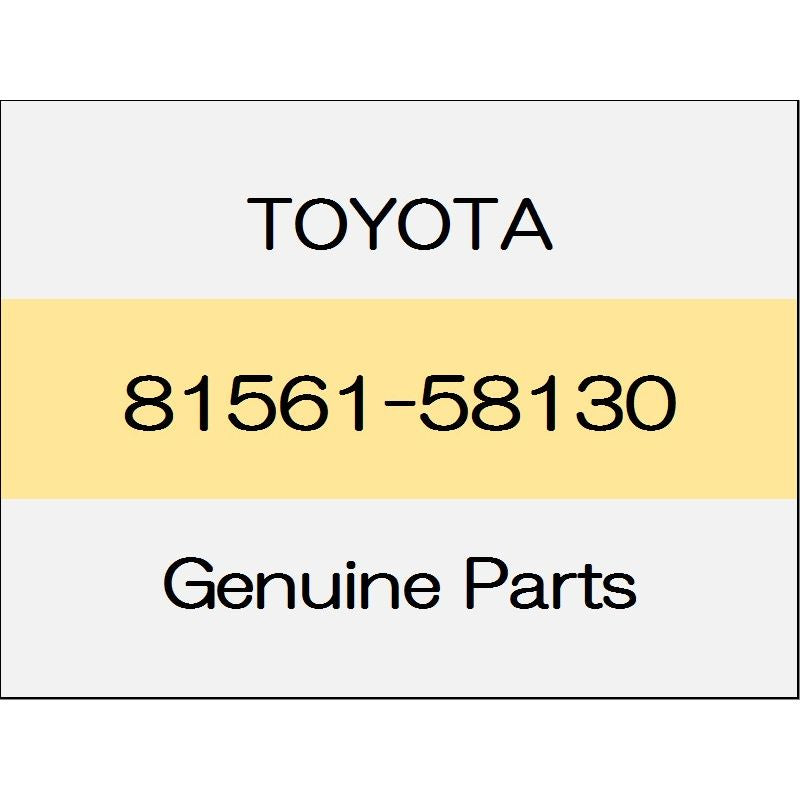 [NEW] JDM TOYOTA ALPHARD H3# Tail lamp lens and body (L) Aero system 81561-58130 GENUINE OEM