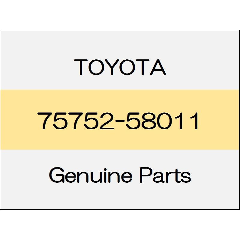 [NEW] JDM TOYOTA ALPHARD H3# Front door window frame molding front (L) 1701 ~ 75752-58011 GENUINE OEM