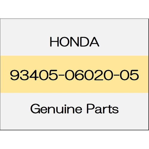 [NEW] JDM HONDA FIT HYBRID GP Bolt washer 6X20 93405-06020-05 GENUINE OEM