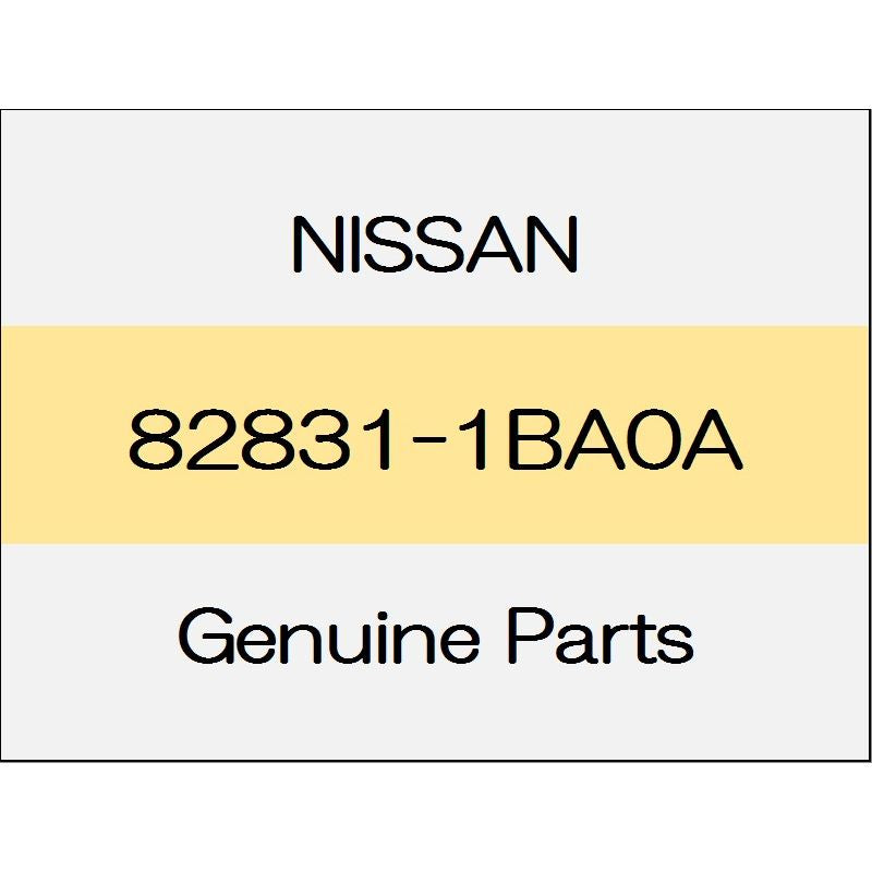 [NEW] JDM NISSAN SKYLINE CROSSOVER J50 Rear door weather strip (L) 82831-1BA0A GENUINE OEM
