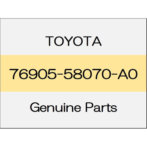 [NEW] JDM TOYOTA ALPHARD H3# Sliding door mudguard (R) body color code (070) 76905-58070-A0 GENUINE OEM