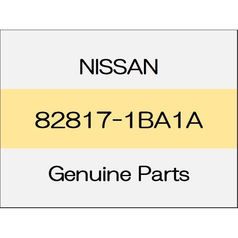 [NEW] JDM NISSAN SKYLINE CROSSOVER J50 Rear door sash front tape (L) 82817-1BA1A GENUINE OEM
