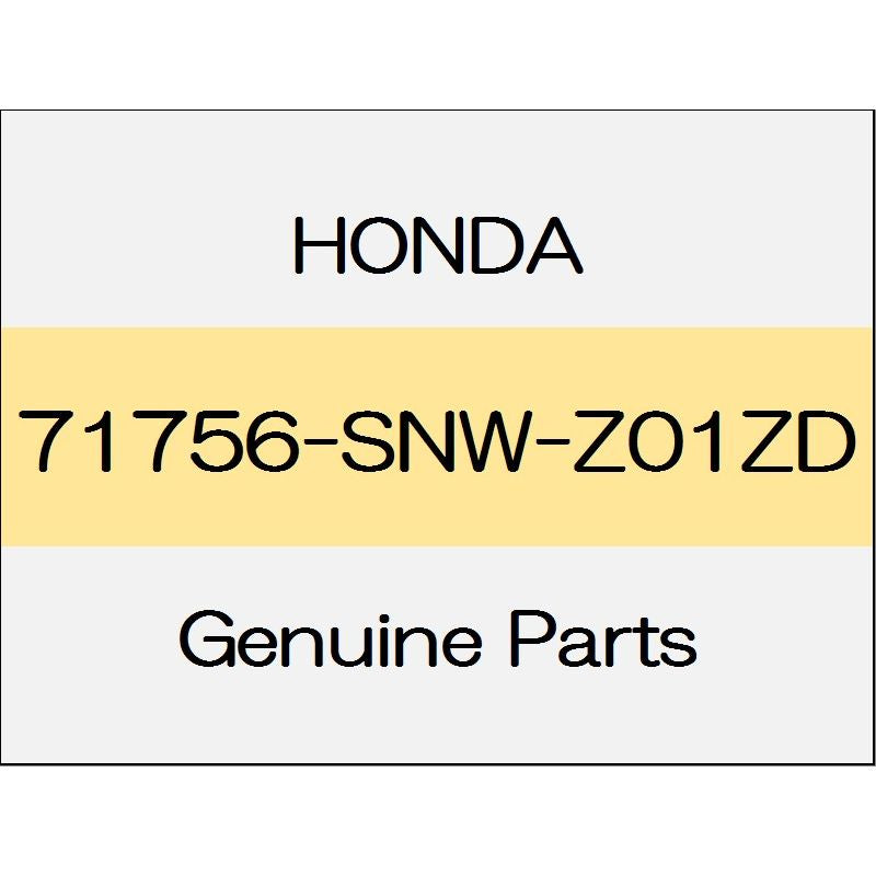 [NEW] JDM HONDA CIVIC TYPE R FD2 Trunk spoiler lower lid (L) body color code (NH704M) 71756-SNW-Z01ZD GENUINE OEM