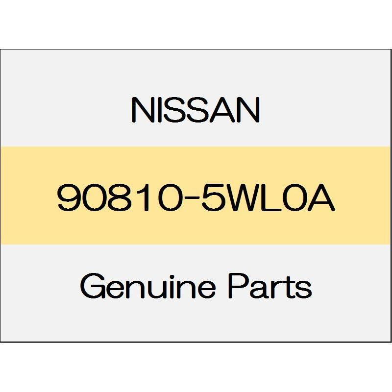 [NEW] JDM NISSAN NOTE E12 Back door finisher Assy Around View Monitor non-Blanc Natur Interior S body color code (QAY) 90810-5WL0A GENUINE OEM