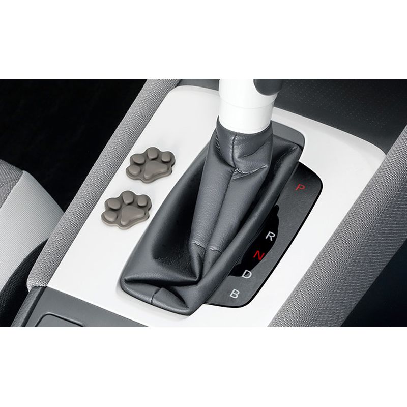 [NEW] JDM Honda Fit GR Pet Interior Sticker (Paws) Gray SiliconeGenuine OEM