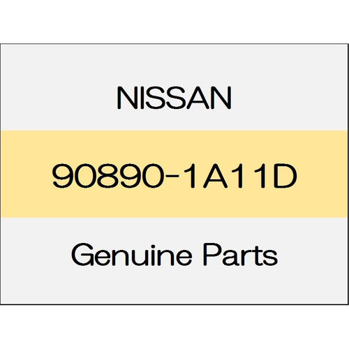 [NEW] JDM NISSAN NOTE E12 Rear Autech emblem rider black line 90890-1A11D GENUINE OEM