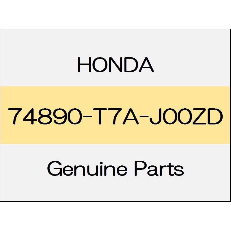 [NEW] JDM HONDA VEZEL RU Rear license garnish Assy back camera-free 1802 ~ body color code (NH830M) 74890-T7A-J00ZD GENUINE OEM