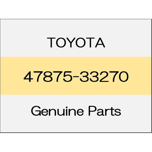 [NEW] JDM TOYOTA RAV4 MXAA5# Rear disc brake bush dust boots (non-reusable parts) 47875-33270 GENUINE OEM
