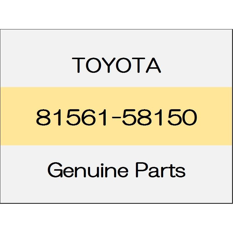 [NEW] JDM TOYOTA ALPHARD H3# Tail lamp lens and body (L) Standard system - 1511 81561-58150 GENUINE OEM