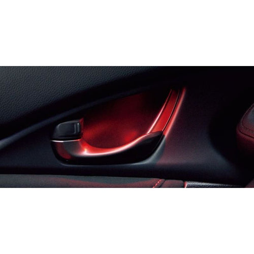 [NEW] JDM Honda CIVIC TYPE R FK8 Inner Door Handle & Door Pocket Red