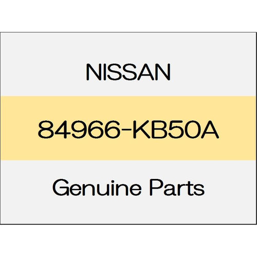 [NEW] JDM NISSAN GT-R R35 Trunk lid finisher 84966-KB50A GENUINE OEM