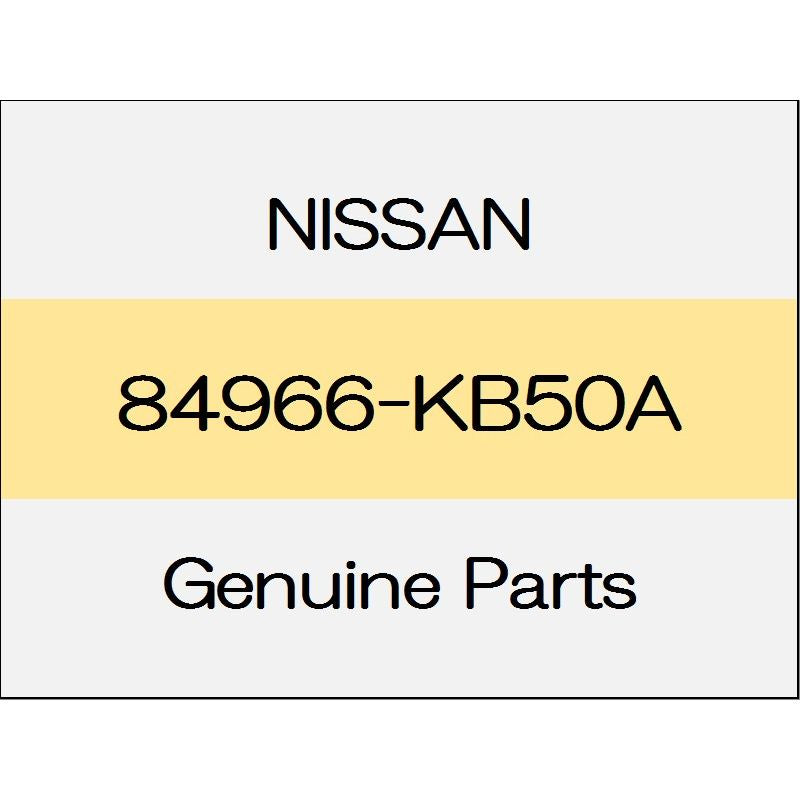 [NEW] JDM NISSAN GT-R R35 Trunk lid finisher 84966-KB50A GENUINE OEM