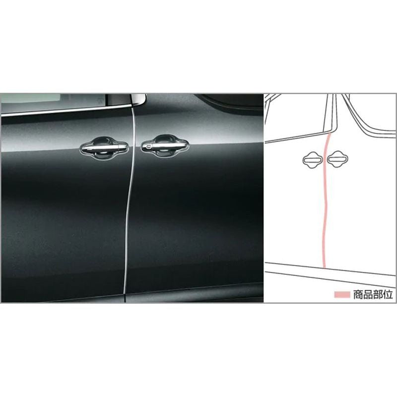 [NEW] JDM Toyota Alphard 3# Door Edge Protector plating Genuine OEM