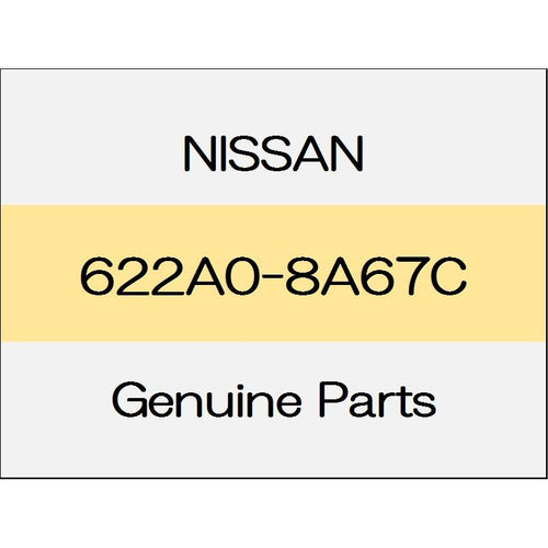 [NEW] JDM NISSAN NOTE E12 Bumper bracket cover body color code (CAS) 622A0-8A67C GENUINE OEM