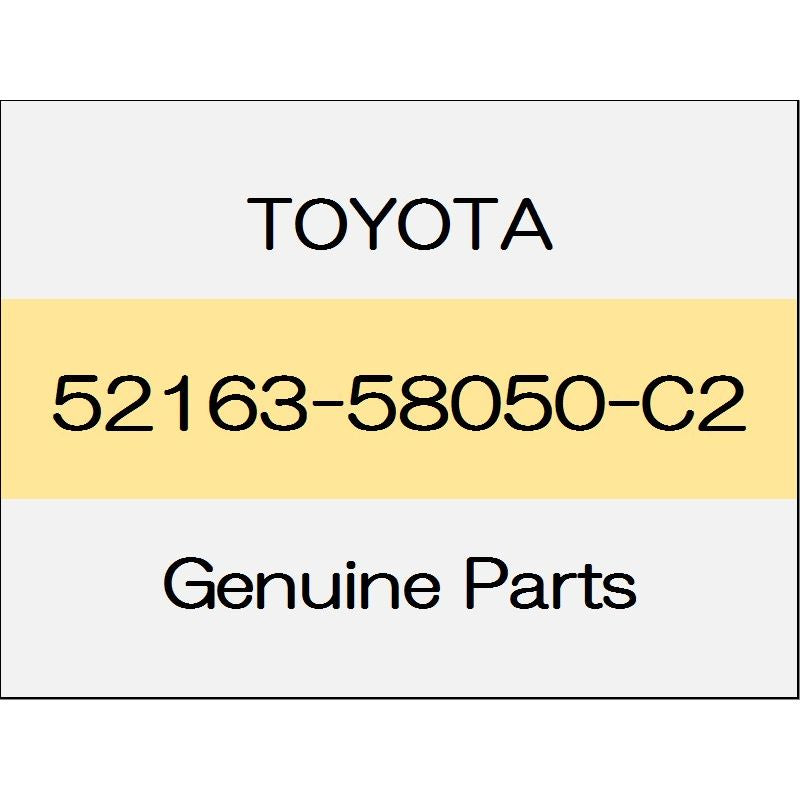 [NEW] JDM TOYOTA ALPHARD H3# Rear bumper plate (R) body color code (222) 52163-58050-C2 GENUINE OEM