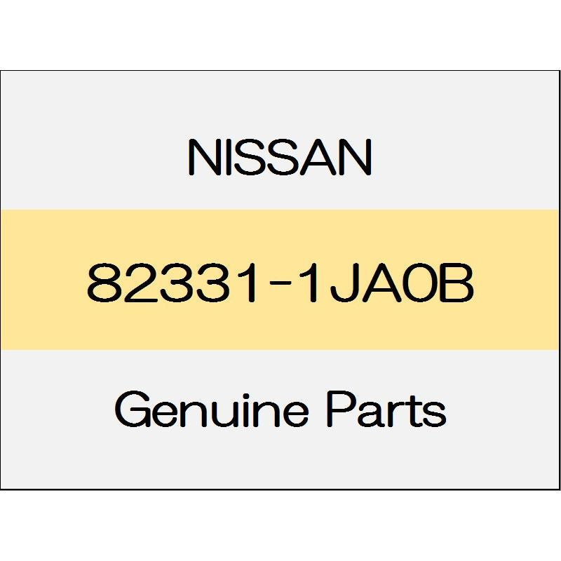 [NEW] JDM NISSAN ELGRAND E52 Sliding window glass run rubber (L) 82331-1JA0B GENUINE OEM