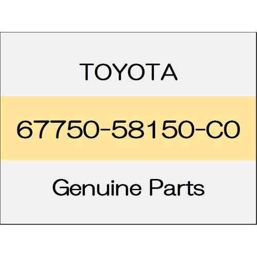 [NEW] JDM TOYOTA ALPHARD H3# Power with back door trim board Assy genuine car navigation system back door-free digital rearview mirror 67750-58150-C0 GENUINE OEM