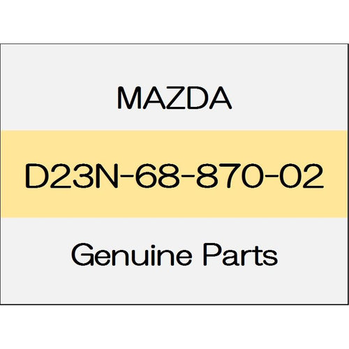 [NEW] JDM MAZDA DEMIO DJ Trunk side trim (L) 2WD D23N-68-870-02 GENUINE OEM