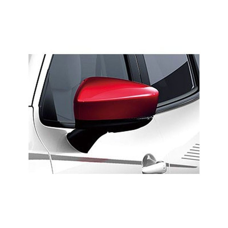 [NEW] JDM Mazda Demio DJ Door Mirror Garnish Soul Red Crystal Genuine MAZDA 2