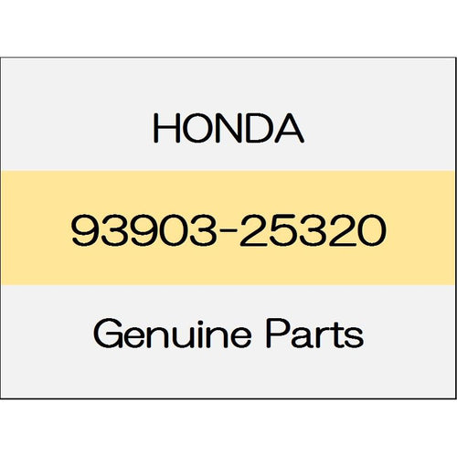 [NEW] JDM HONDA GRACE GM Screw, tapping 5X16 93903-25320 GENUINE OEM