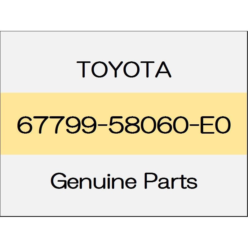 [NEW] JDM TOYOTA ALPHARD H3# Door trim ornament base rear (L) 1801 ~ Standard system Executive Lounge 67799-58060-E0 GENUINE OEM