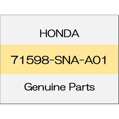 [NEW] JDM HONDA CIVIC TYPE R FD2 Rear bumper side spacers (L) 71598-SNA-A01 GENUINE OEM