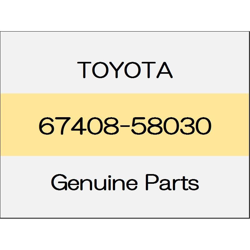 [NEW] JDM TOYOTA ALPHARD H3# The rear door window guide rear (L) 67408-58030 GENUINE OEM