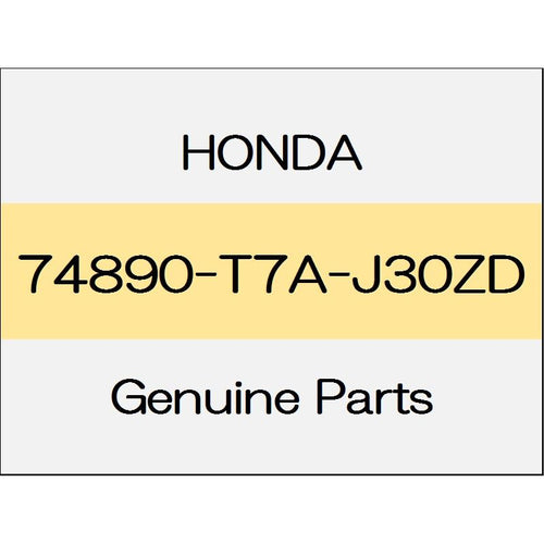 [NEW] JDM HONDA VEZEL RU Rear license garnish Assy back camera with 1802 ~ RS body color code (NH731P) 74890-T7A-J30ZD GENUINE OEM