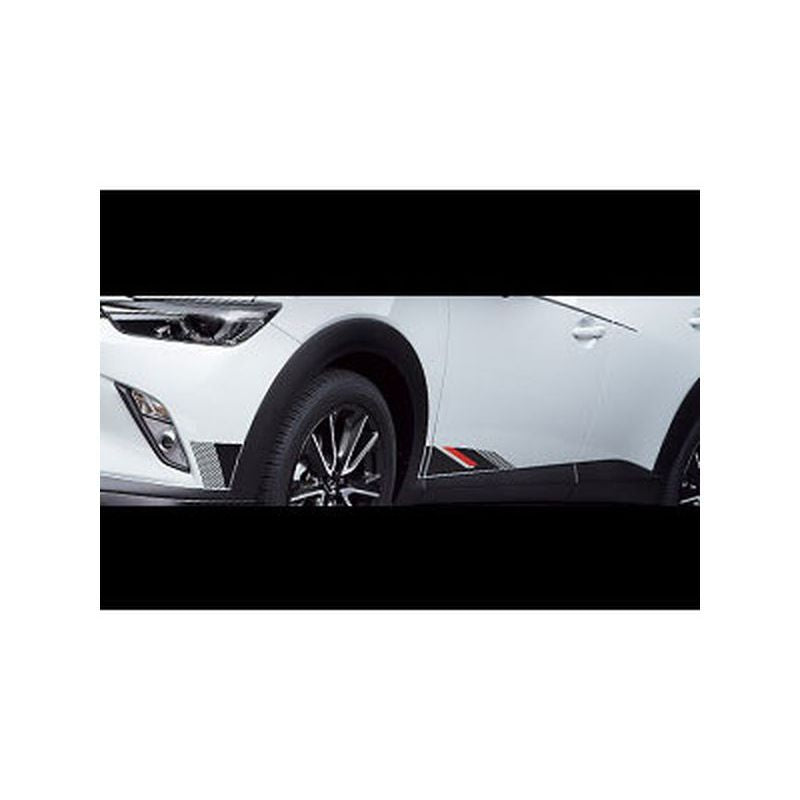 [NEW] JDM Mazda CX-3 DK Lower Side Decal Black Genuine OEM