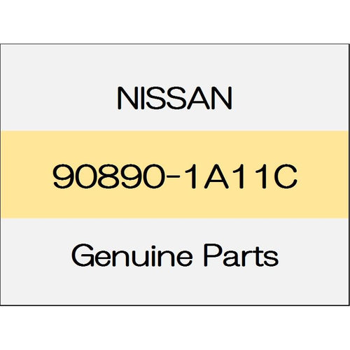 [NEW] JDM NISSAN NOTE E12 Rear emblem rider black line 90890-1A11C GENUINE OEM