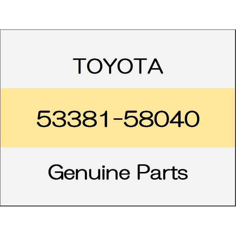 [NEW] JDM TOYOTA VELLFIRE H3# Food-to-radiator support seal 53381-58040 GENUINE OEM