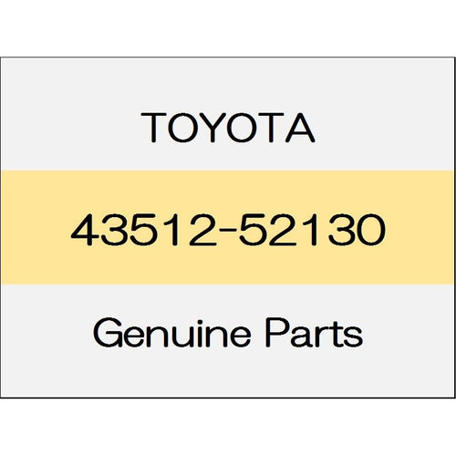 [NEW] JDM TOYOTA VITZ P13# Front disc 43512-52130 GENUINE OEM